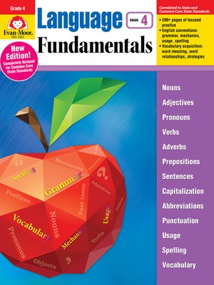cover image of Language Fundamentals, Grade 4